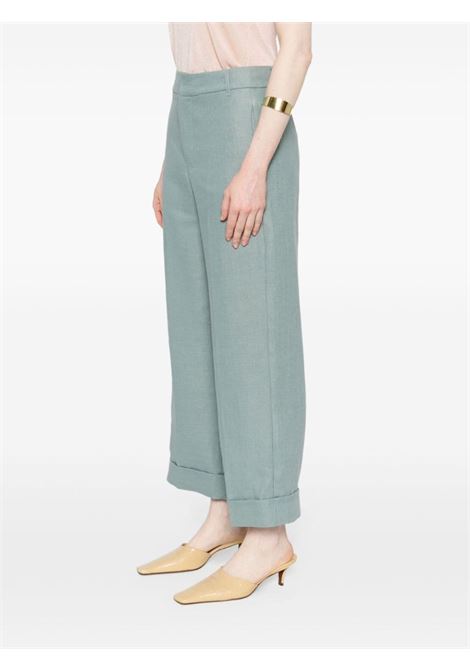 Blue Salix high-waist palazzo trousers - women 'S MAXMARA | 2419131103600005